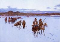 Henry Farny - Departure for the Buffalo Hunt